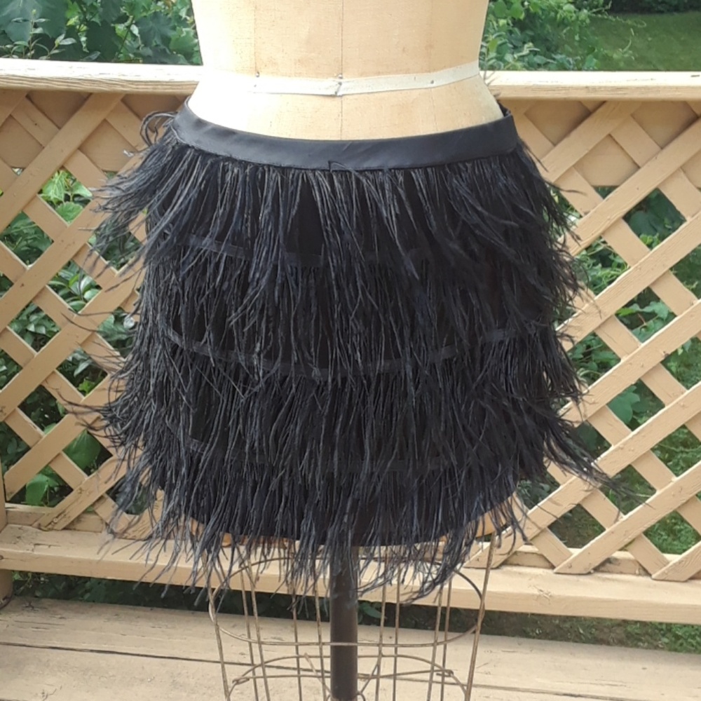 NWT Steve Madden black sexy party skirt sz M/6-8